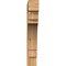 Ekena Millwork Merced Block Rough Sawn Bracket, Western Red Cedar, 4"W x 22"D x 26"H BKT04X22X26MRC05RWR - alternate 2